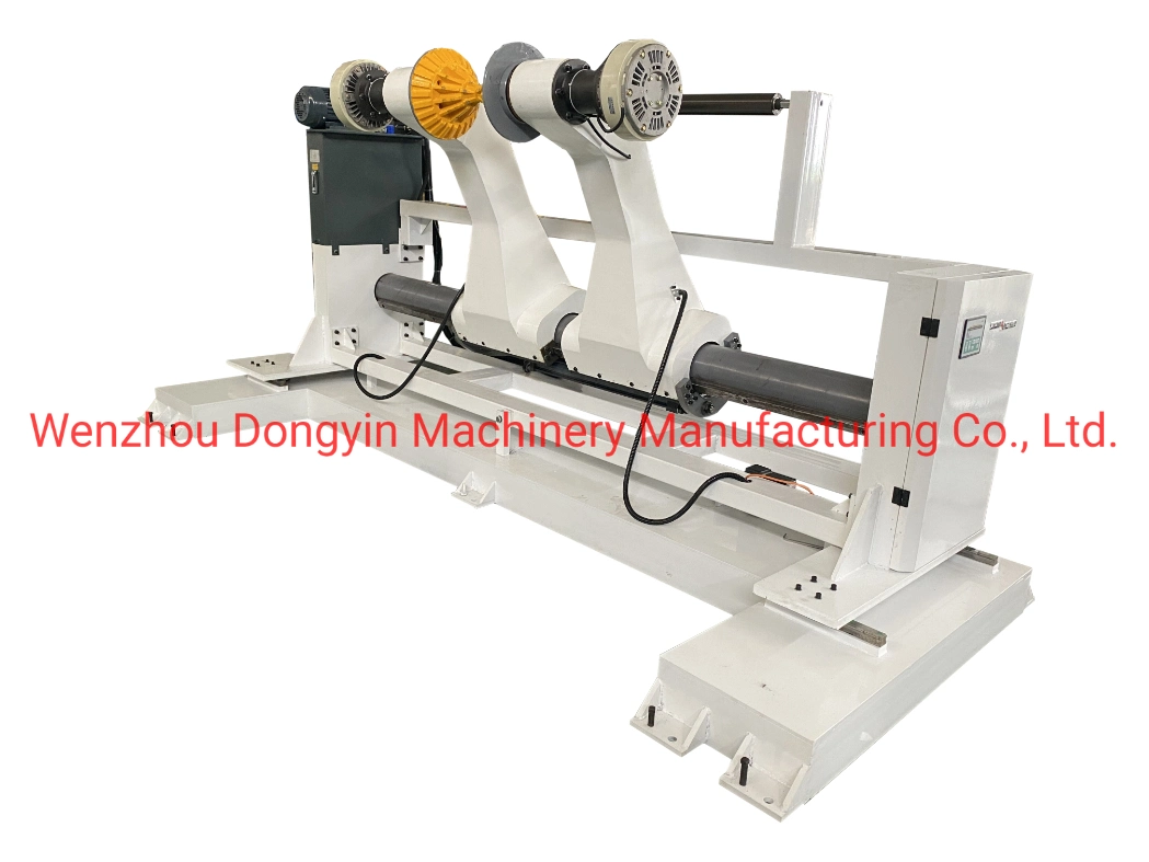 Paper Roll Cutting Machine with Middle Slitting Function