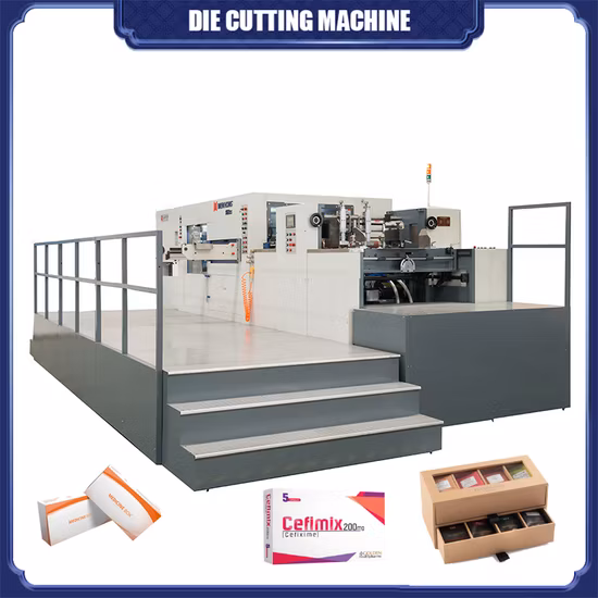 Machine de découpe précise de Film de tasse de papier en plastique de papier d'aluminium, rouleau d'étiquettes d'estampage à froid, Machine de découpe de stratification